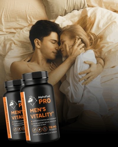 AlphaFuel Pro natural male energy and stamina supplement